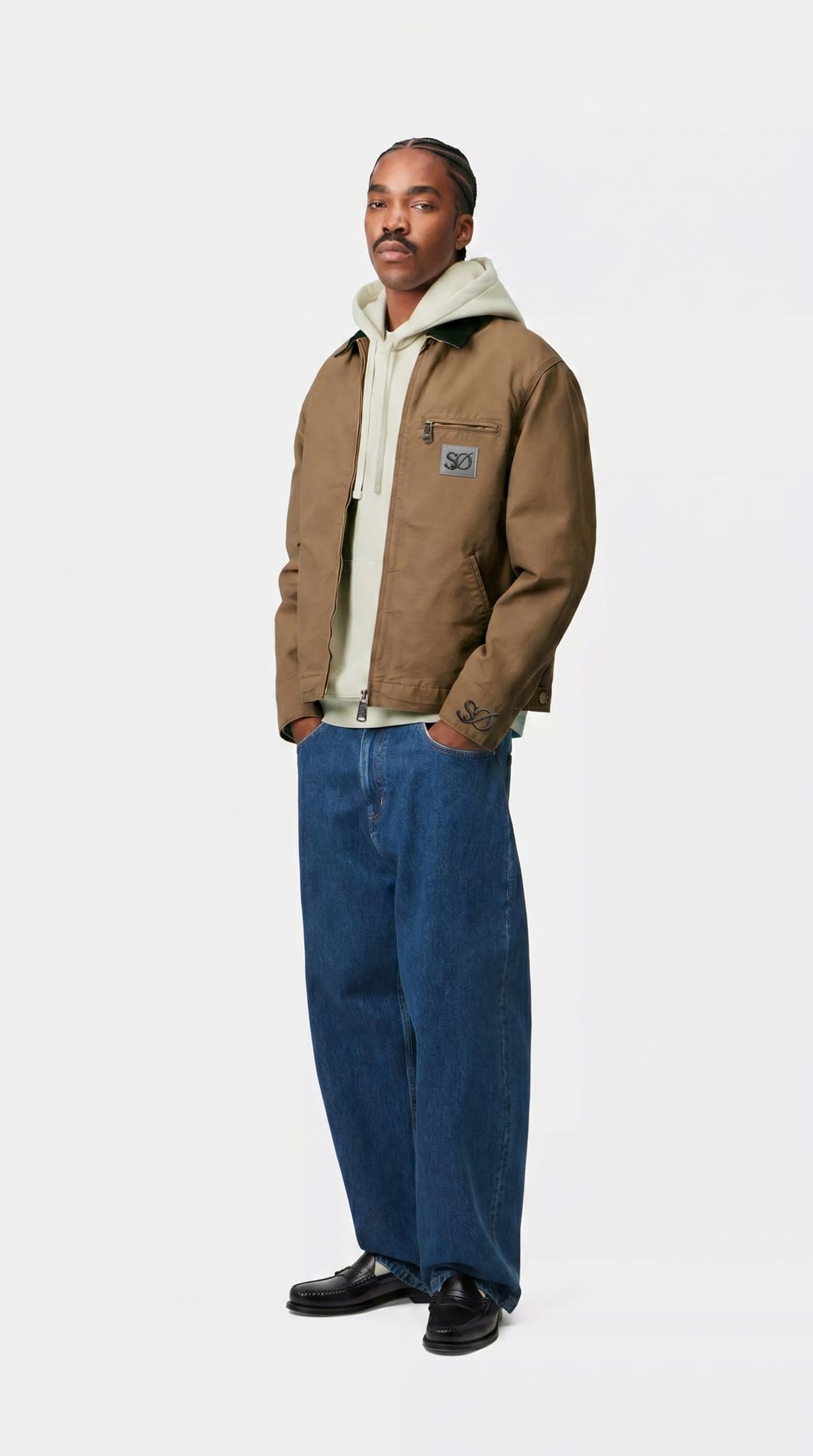 The Canvas Jacket — On Body